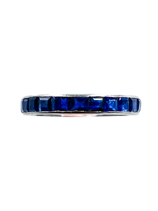 *NEW* Vintage Sapphire Eternity Ring