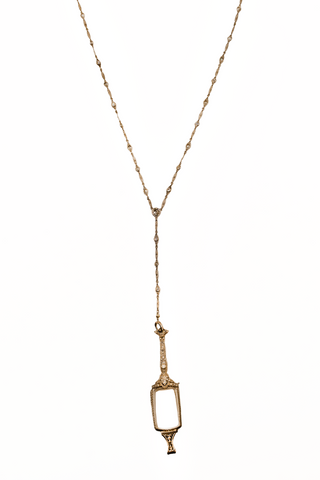 *NEW* Art Deco Diamond Lorgnette Necklace