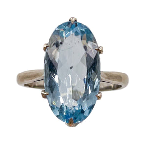 *NEW* Vintage Aquamarine Solitaire