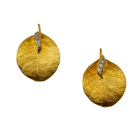 *NEW* Vintage Leaf Drops Earrings